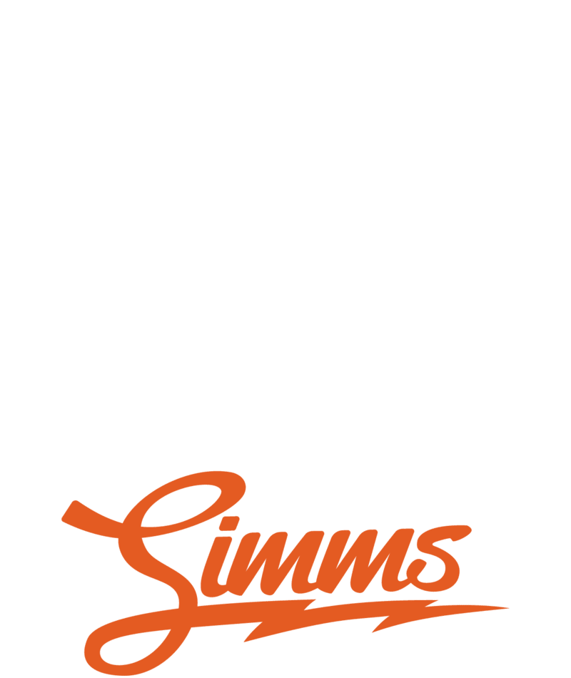SIMMS SIMMS LIGHTNING STICKER