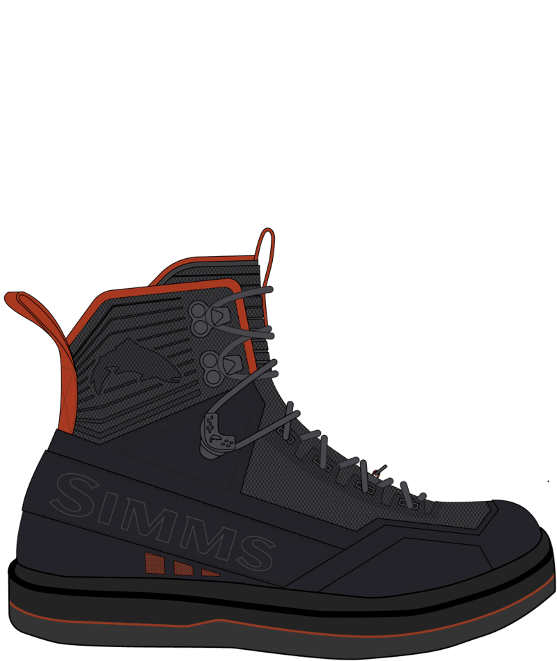 SIMMS M’S G3 GUIDE BOOT – FELT